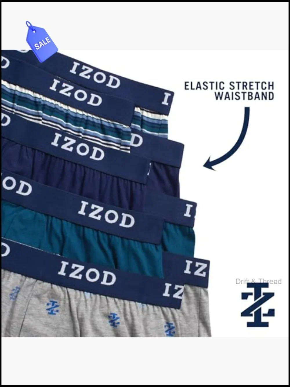 8-Pack Boxers for Men, Soft Knit, Button Fly, Relaxed Fit